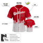 Custom Embroidered Los Angeles City Skyline Baseball Jersey, Hip-Hop Inkjet Design, Personalized Your Name & Number