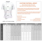 Custom Embroidered Baltimore City Skyline Football Jersey, Personalized Football Sports T-Shirts For Men Women Youth Boy